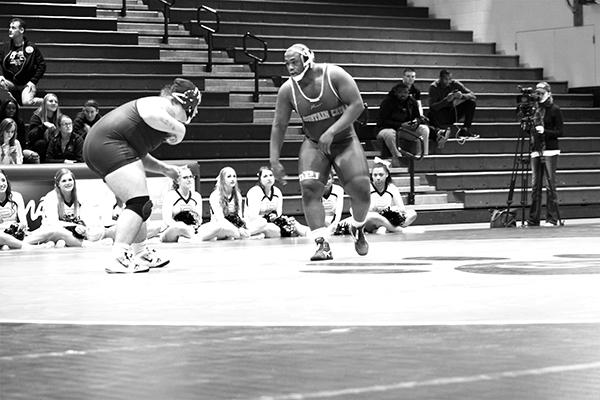 Pitt-Johnstown’s No. 8 ranked heavy weight senior D.J. Sims defeated Ashland University’s sophomore Deaken McCoy by a 7-3 decision to secure the Mountain Cats 24-16 victory Friday in the Sports Center.